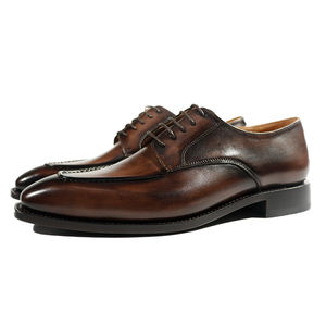 Goodyear Welt haute qualité veau chaussures faites à la main pour hommes Chaussures-<span class=keywords><strong>Homme</strong></span> à lacets chaussures de chef pour hommes fête formelle <span class=keywords><strong>mariage</strong></span> hommes chaussures - Product Image 4