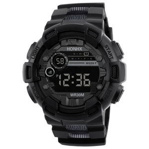 <span class=keywords><strong>Reloj</strong></span> digital de camuflaje marca <span class=keywords><strong>HONHX</strong></span> para hombre, <span class=keywords><strong>reloj</strong></span> electrónico con fecha para exteriores para hombre, <span class=keywords><strong>reloj</strong></span> LED deportivo resistente al agua - Product Image 2