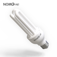 NOMOY PET Reptile Accessoires 13W 23W UVB2.4 Lampe fluorescente compacte en forme de U pour toutes sortes d'oiseaux captifs