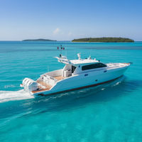 Yacht de luxe familial en aluminium Dookyu certifié CE de 17 m (56 pieds) – Bateau de croisière sécurisé et durable pour le tourisme et les excursions