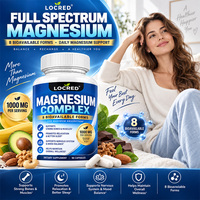 Capsules de complexe de magnésium 90 % personnalisables – Soutien à la relaxation et supplément énergétique – Fabricant en marque blanche