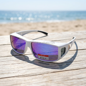 ODM Fashion Anti-Static Sunglasses Mirror Lenses PC <b>Frame</b> Model 8432 Unisex Soft <b>Paint</b> Finish Effective Reducing Dust Attraction - Product Image 3