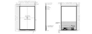 หน้าจอความสว่างสูงขนาด10.1นิ้ว1200x1920จอแสดงผล LCD ขนาด900nits IPS MIPI TFT - Product Image 3