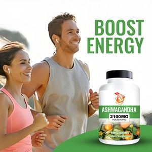 Capsules d'Ashwagandha à absorption rapide favorisant l'équilibre métabolique et la régulation de l'énergie avec de la poudre d'Ashwagandha - Product Image 4