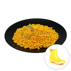 Granulés de PVC souple HBCS à bas prix, ignifuges, qualité moulage par injection pour sandales et pantoufles - Product Image 1