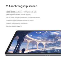 Tablet PC Nueva al por Mayor de 11.1 Pulgadas para Xiaoxin Pad Pro GT, Android 15, 8GB Snapdragon 8 Gen3, Pantalla 3.2K 144Hz, Carga Rápida de 68W, Educativa