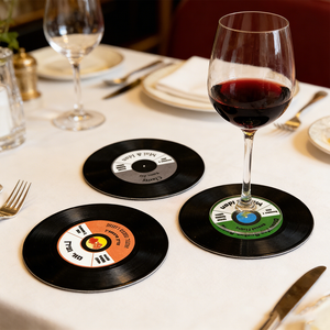 Custom Absorbent Paper Coasters Restaurrant Bar Beer Mat 1mm 2mm Thick Disposable Round Paper Coaster for Drink