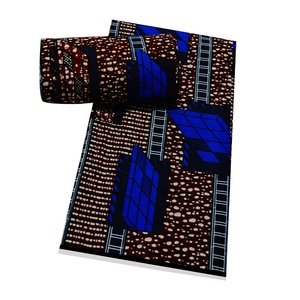 2025 dernière cire garantie vraie cire impression tissus africains hollandais pagnes <span class=keywords><strong>afrique</strong></span> robe 100% polyester 6yards <span class=keywords><strong>pagne</strong></span> - Product Image 1