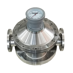 Flensdraadklemverbinding Hoge nauwkeurigheid Ovale tandwieldebietmeter 0,5%R OEM LC voor viskeuze vloeistoffen en olie - Product Image 2