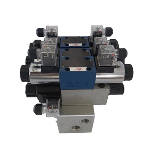 Bloc de distribution hydraulique DN10 neuf avec soupape de décharge et solénoïde hydraulique - Product Image 6