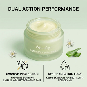 Crème solaire <span class=keywords><strong>hydratante</strong></span> légère, rafraîchissante, apaisante, calmante, protection UV longue durée, crème <span class=keywords><strong>sorbet</strong></span> - Product Image 5