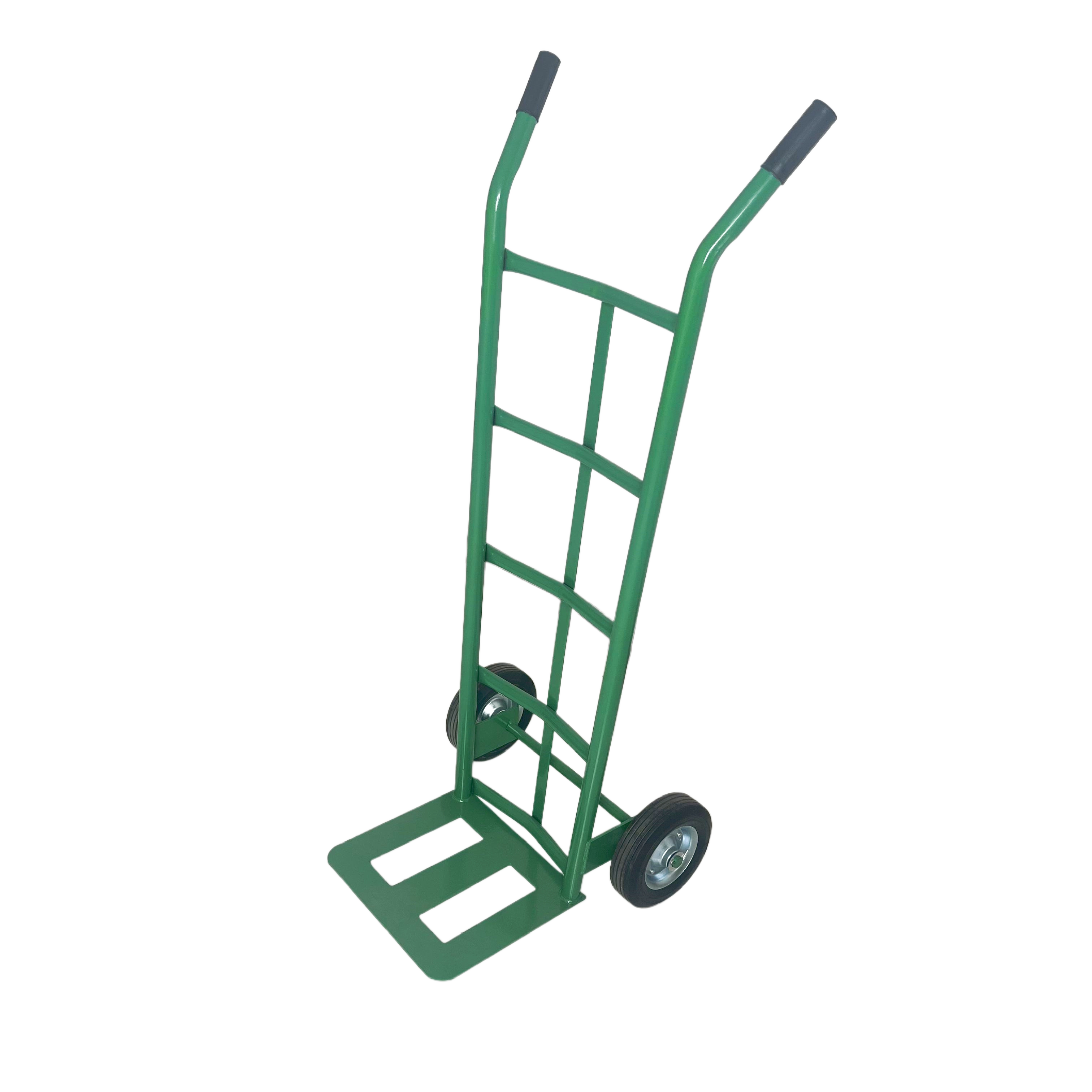 Industrial Steel Platform Two-Wheel Foldable Stackable Hand Trolley with 200kg Load Capacity Portable for Shopping & Storage