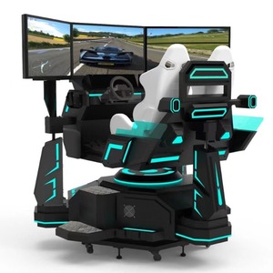 Nouvelle conception de voiture de course à 3 degrés de liberté et 3 écrans avec effet de rotation à 360 degrés et mouvement dynamique - Product Image 1