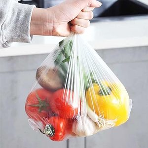 Cheap Price Transparent Food <b>Packaging</b> Food Grade <b>Packaging</b> <b>Bags</b> for Market Grocery Store Rolling <b>Bag</b> - Product Image 2
