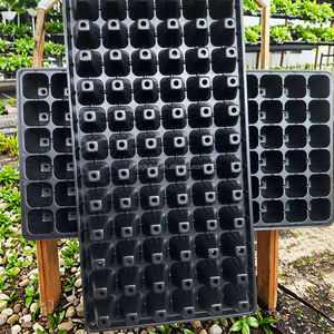 Serre agricole <span class=keywords><strong>semis</strong></span> <span class=keywords><strong>de</strong></span> légumes, jardins <span class=keywords><strong>de</strong></span> fleurs, melons et fruits plateau <span class=keywords><strong>de</strong></span> pépinière à 72 trous, réutilisable - Product Image 1