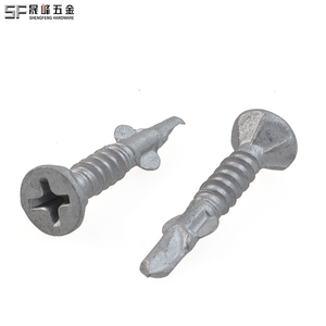 Vis autoperceuses à tête fraisée Phillips DIN 7504 <span class=keywords><strong>P</strong></span> avec ailettes, pointe de perçage trempée, fixations Tek pour la jonction métal-bois - Product Image 2