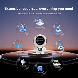 Pantalla HD de Plástico con IA, Modelo Grande Doubao Deepseek / Altavoz WiFi, Reloj Despertador Inteligente y Creativo - Product Image 4