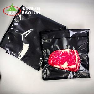 Congélateur sous vide en plastique alimentaire à bas prix sacs <span class=keywords><strong>de</strong></span> scellant sous vide transparents et noirs - Product Image 6