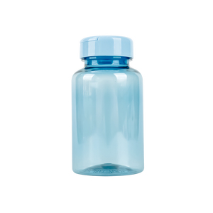 150ml Pink Green Blue PET Plastic <b>Pills</b> <b>Bottle</b>,Round Plastic Medicine Transparent <b>Bottle</b> With Flip Top Cap for <b>Pill</b> and Tablets - Product Image 2