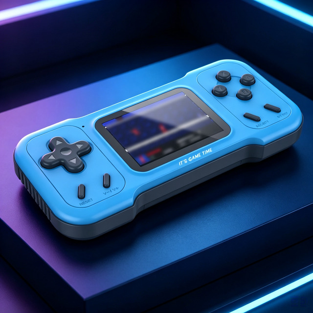 A15 Mini Handheld Game Console Built in 500 Retro Games 3 Inch Portable Retro Claissc Game Console for NES FC