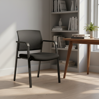 Chaise de bureau contemporaine en maille, mobilier de salle à manger, mobilier d'hôtel, dossier confortable et chaleureux
