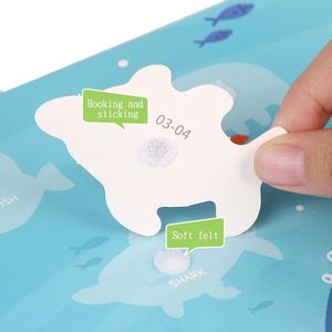 Lot de 4 livres d'autocollants réutilisables pour enfants, jeux d'activités portables pour les voyages en avion, essentiels pour les tout-petits - Product Image 3