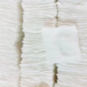 Hisopo desechable de gasa de algodón, gasa estéril, absorbente, fabricante