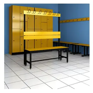 FuMeiHua HPL Kleedkamer Locker en Bench