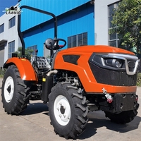 Tracteur agricole LAWNIO à moteur à injection directe refroidi par eau, forte traction pour travaux en verger, livraison gratuite