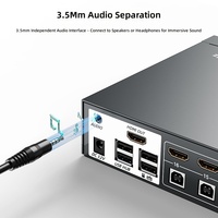 Commutateur KVM 16 ports 18 Gbps 3840*2160 ODM 4K 60Hz HDMI 2.0 pour la gestion multi-serveurs