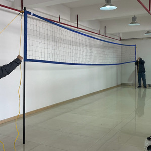 <span class=keywords><strong>Filet</strong></span> <span class=keywords><strong>de</strong></span> <span class=keywords><strong>volley</strong></span>-ball portable en polyester pour la compétition et l'entraînement, équipement sportif, fabrication personnalisable, fourniture - Product Image 5