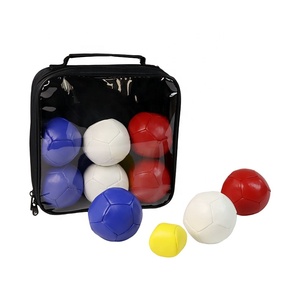 Boules de pétanque en cuir PU souple ZQURE 75 mm pour les sports et jeux en intérieur et en extérieur - Product Image 1