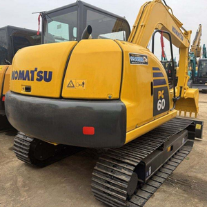 Komatsu รถขุดตีนตะขาบ PC60 6ตันเครื่องยนต์กระปุกเกียร์ PLC พร้อมระบบไฮดรอลิกที่แข็งแกร่ง - Product Image 6