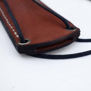 Funda de Cuero de Alta Calidad Personalizable, Producto OEM de Fábrica, Venta Caliente 2026, Funda de Cuero de Primera Calidad para Navajas de Bolsillo, Autodefensa - Product Image 5