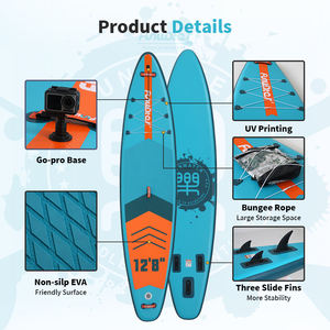 Tavola da Stand Up Paddle Gonfiabile per Surf e Acque Oceaniche <span class=keywords><strong>in</strong></span> Materiale Drop Stitch - Product Image 5
