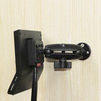 Support universel pour tablette, support de guidon de vélo, support GPS, support de tige de fourche de véhicule avec rotule de 1 pouce