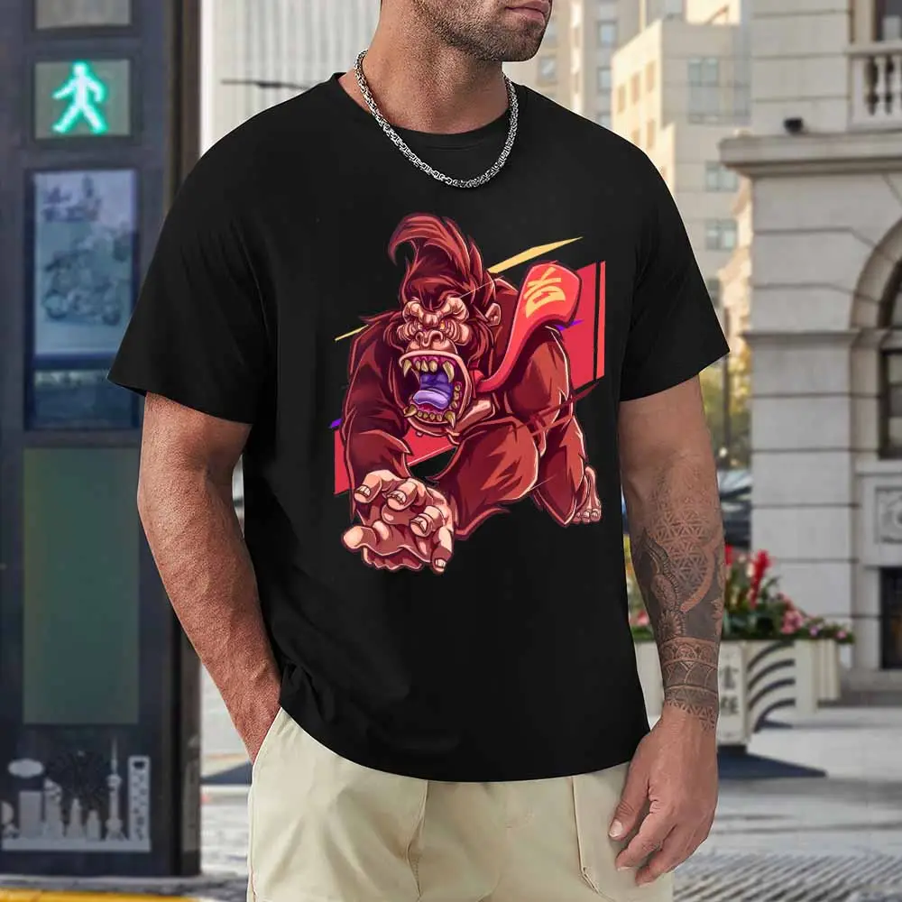 Camiseta con estampado personalizado vintage para hombre, camiseta lisa, personalizada, a granel, de gran tamaño