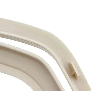 Para Volvo S60 S80 V70 XC90 Anillo guía del retractor del cinturón de seguridad izquierdo y derecho, Selector de cinturón, Cubierta embellecedora del cinturón de seguridad 39885877 39885875 - Product Image 5