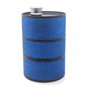 25oz Jerry Can Flacon Bouteille D'eau Tambour À Huile Flagon Whisky Métal Acier Inoxydable Alcool Liqueur Hanche Flacon Huile En Gros Can Flacon - Product Image 4