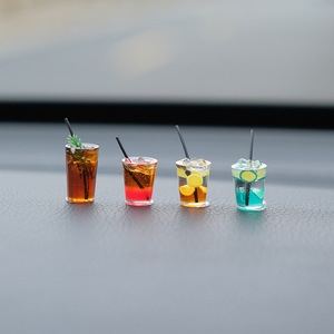 <b>Car</b> Cat <b>Ornaments</b> Resin Mini Interior Decor For Dashboard Display Screen Decoration - Product Image 2