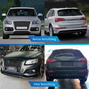Kit carrosserie sport pour modification de voiture 2008-2012, nouveau kit de pare-chocs avant et arrière adapté à Audi Q5/Q5L - Product Image 2
