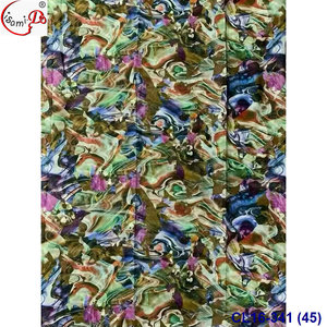 Tissu Voile Impression Numérique Design Personnalisé 50% Rayonne 50% Viscose 100% Tissu Rayonne pour Robes Jupes Style Uni pour Filles - Product Image 5
