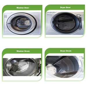 Lavatrice e Asciugatrice Industriale <span class=keywords><strong>a</strong></span> <span class=keywords><strong>Gettoni</strong></span> da 10KG <span class=keywords><strong>a</strong></span> 20KG Lavasciuga Commerciale - Product Image 2