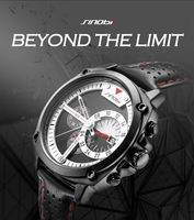 2024 montre unique pour hommes noir hommes Quartz montre multifonctionnelle pour hommes cool design cyber montres