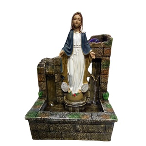 Venta al por mayor de la Virgen María de la fuente de agua Holly <span class=keywords><strong>familia</strong></span> Natividad cascada - Product Image 1