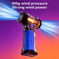 Souffleur d'air comprimé multifonction 2-en-1 certifié PPWR, 110000 tr/min pour ventilateur, 80W, rechargeable, écologique