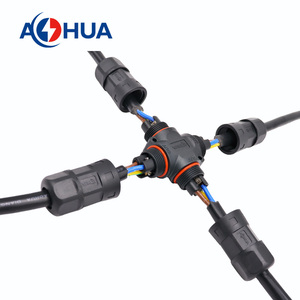 Tornillo de fijación 2 pines impermeable IP68 montaje Cable conector M23 35A plástico 4 vías señal de alimentación DC conector - Product Image 6