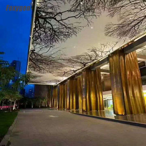 Foxygen Personnalisé Salon Décoration Intérieure Plafond Led Rétro-Éclairé Solf Celling Film Détails Pvc Film Décoration Plafond Carreaux - Product Image 1
