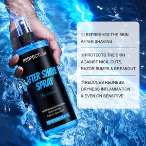 Spray <span class=keywords><strong>Dopobarba</strong></span> per <span class=keywords><strong>Uomo</strong></span> con Etichetta Privata, Gel Idratante e Lenitivo, Colonia <span class=keywords><strong>Dopobarba</strong></span> per la Cura della Barba - Product Image 4