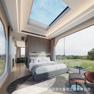 Alojamiento de Viaje, Contenedor de Observación al Aire Libre, Oficina Móvil, Habitación de Acero, Inicio Inteligente con un Clic - Product Image 1